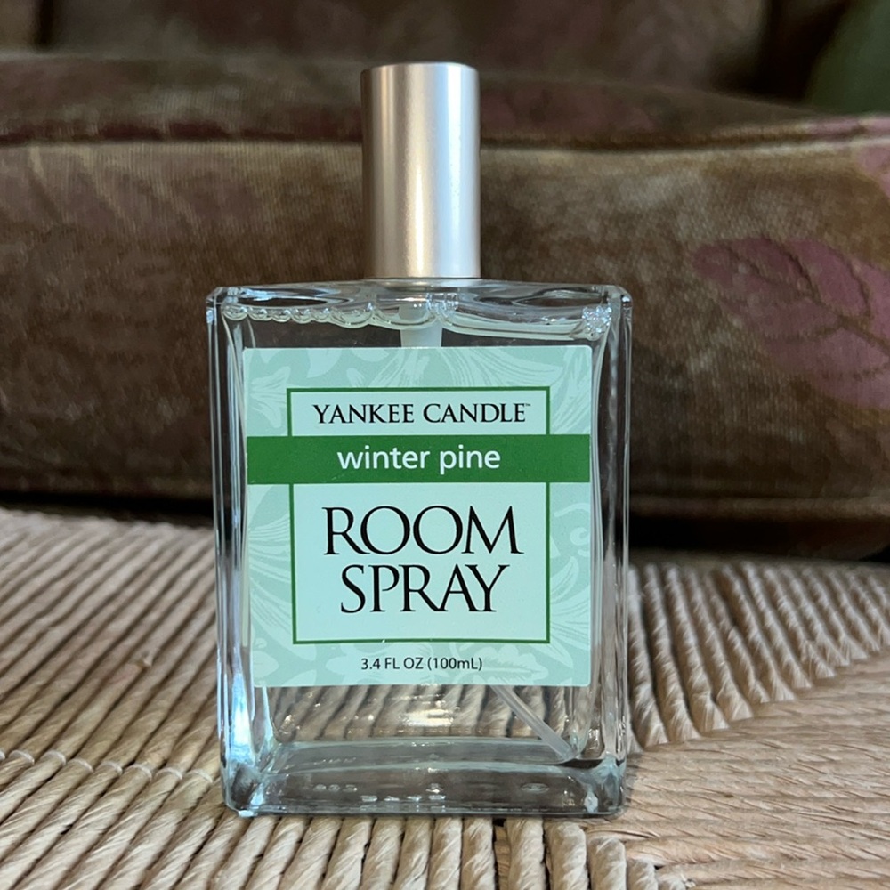 Yankee Candle Room Spray - never used - Winter Pine Scent